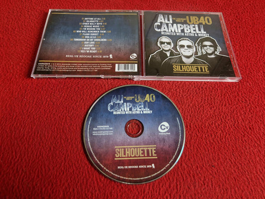 ALI CAMPBELL REUNITED WITH ASTRO & MICKEY SILHOUETTE CD