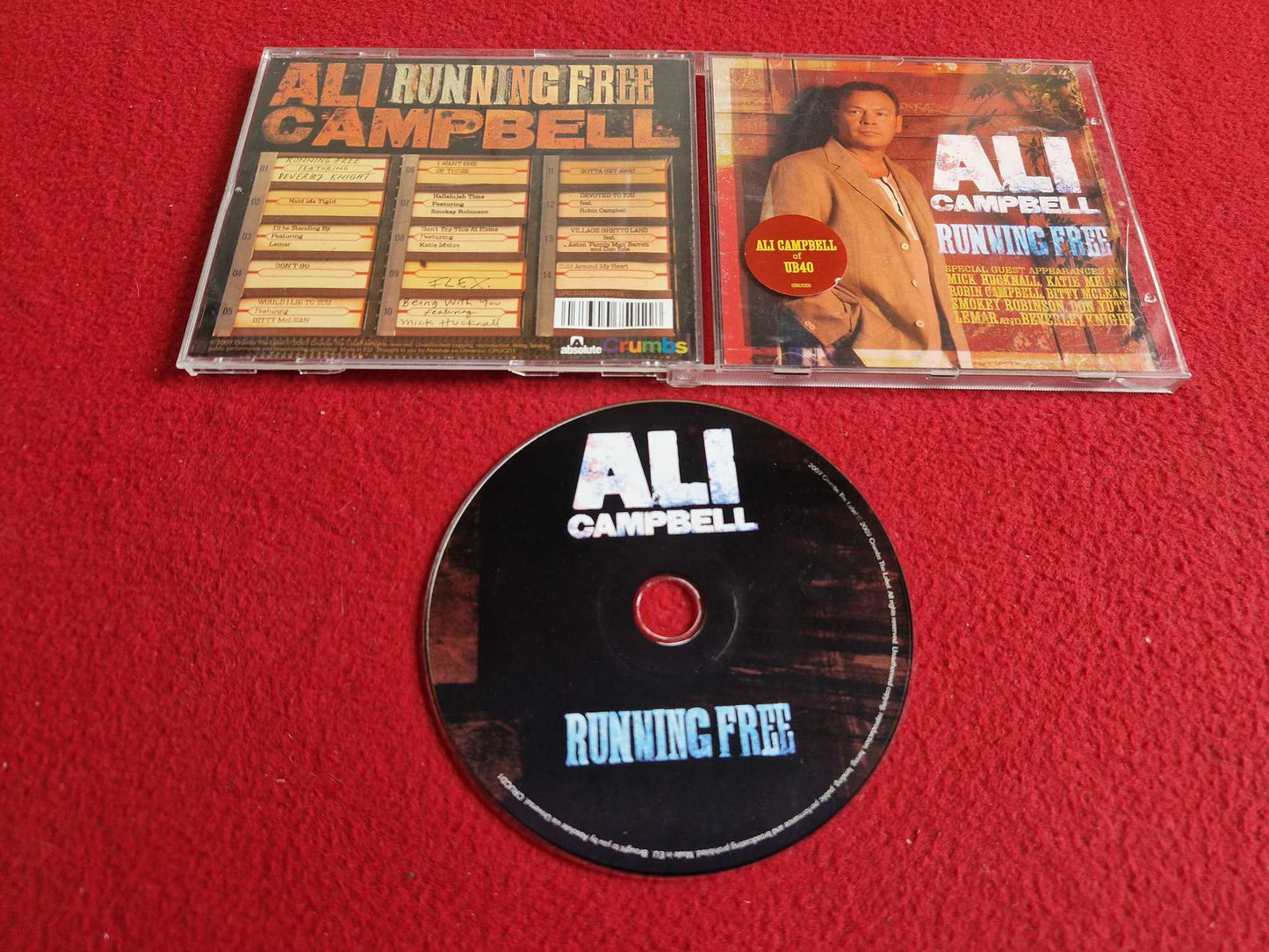 ALI CAMPBELL RUNNING FREE CD