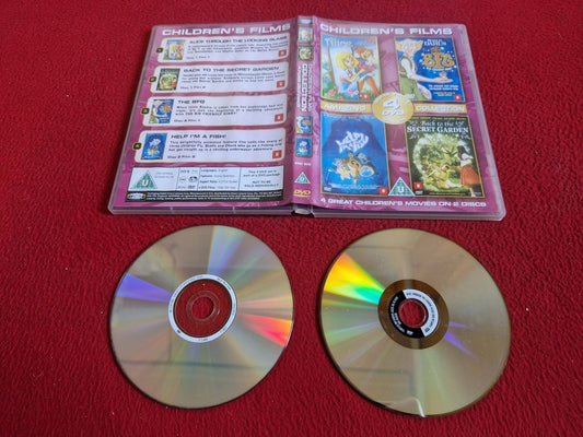 ALICE THROUGH LOOKING GLASS / BFG / WELP I'M A FISH/BACK TO SECRET GARDEN DVD