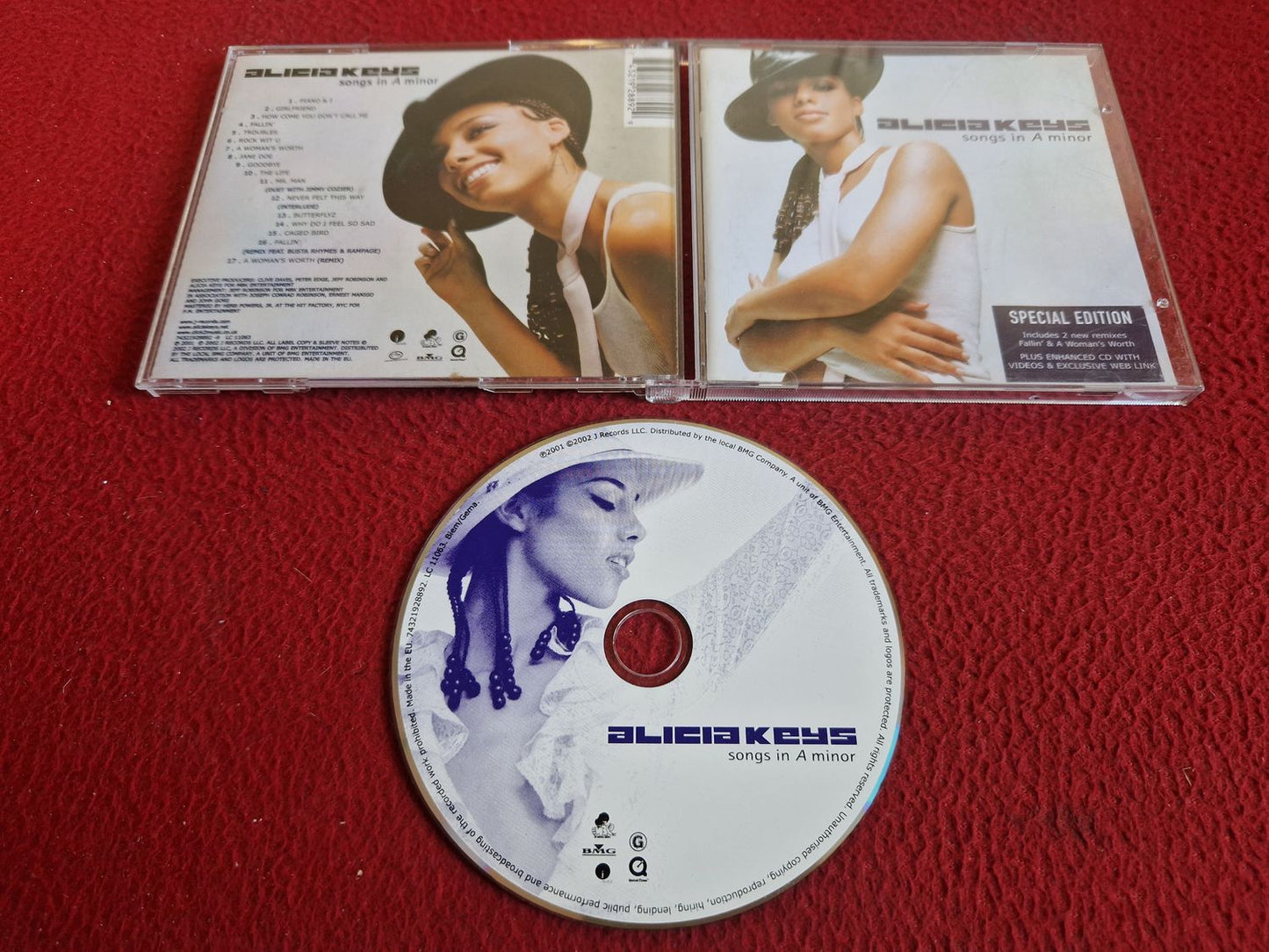 ALICIA KEYS SONGS IN A MINOR CD