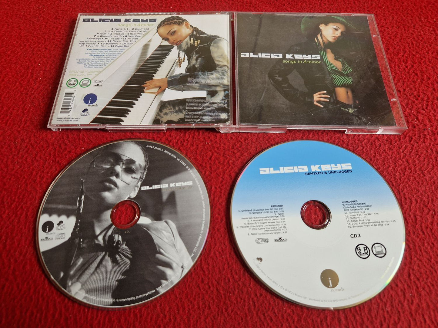 ALICIA KEYS SONGS IN A MINOR CD