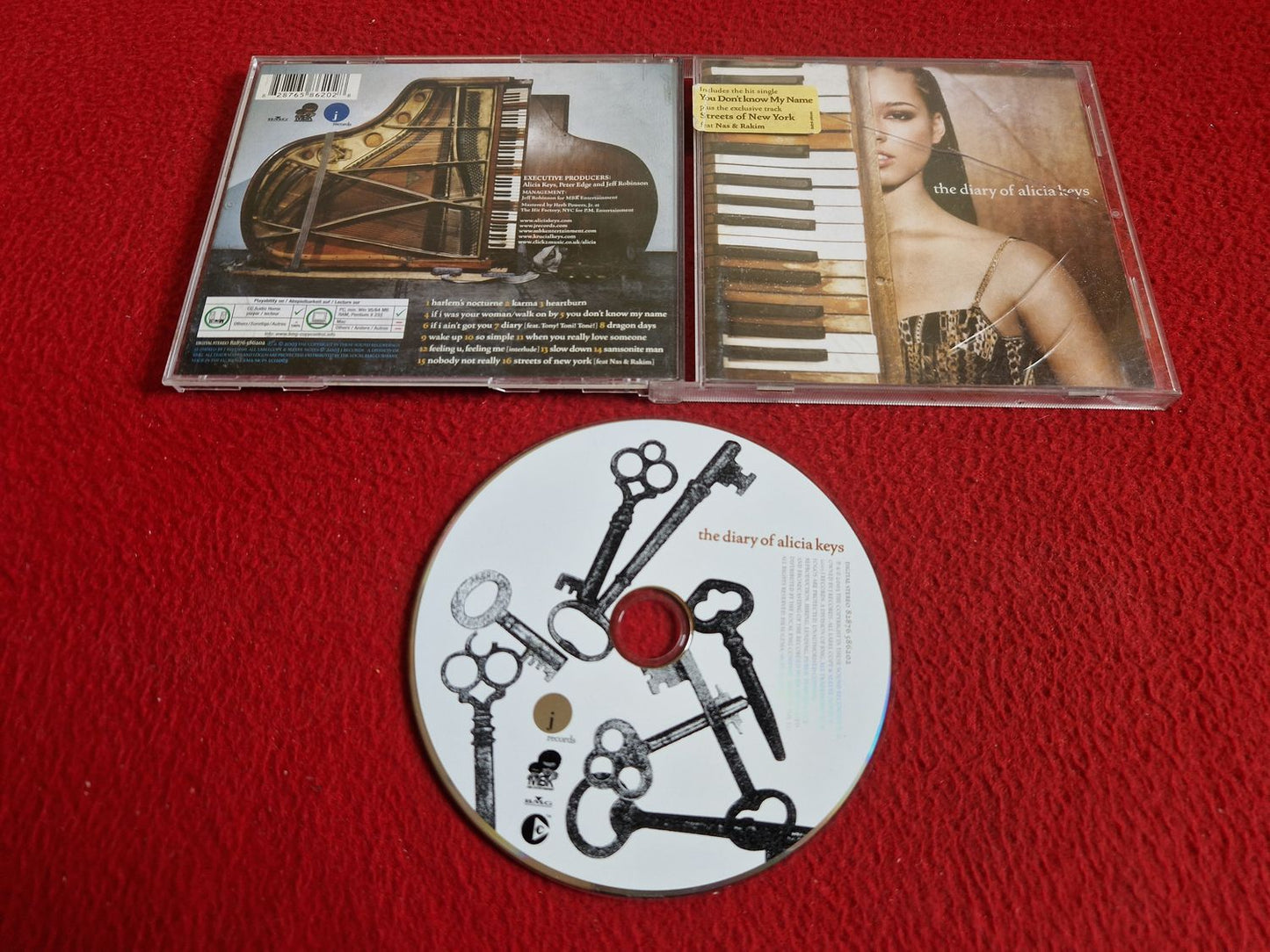 ALICIA KEYS THE DIARY OF CD