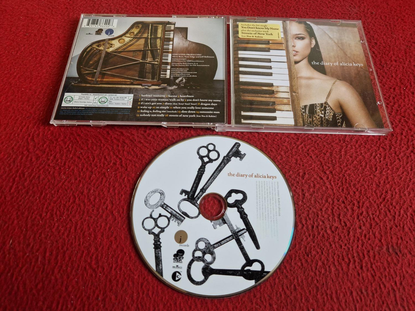 ALICIA KEYS THE DIARY OF CD