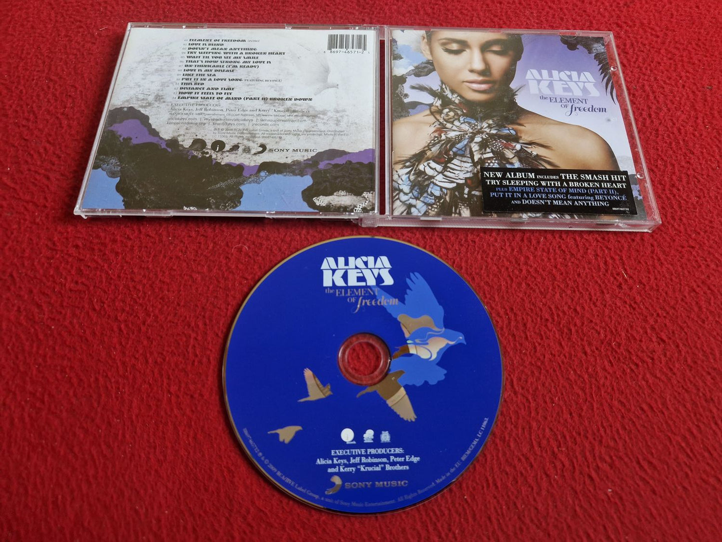 ALICIA KEYS THE ELEMENT OF FREEDOM CD