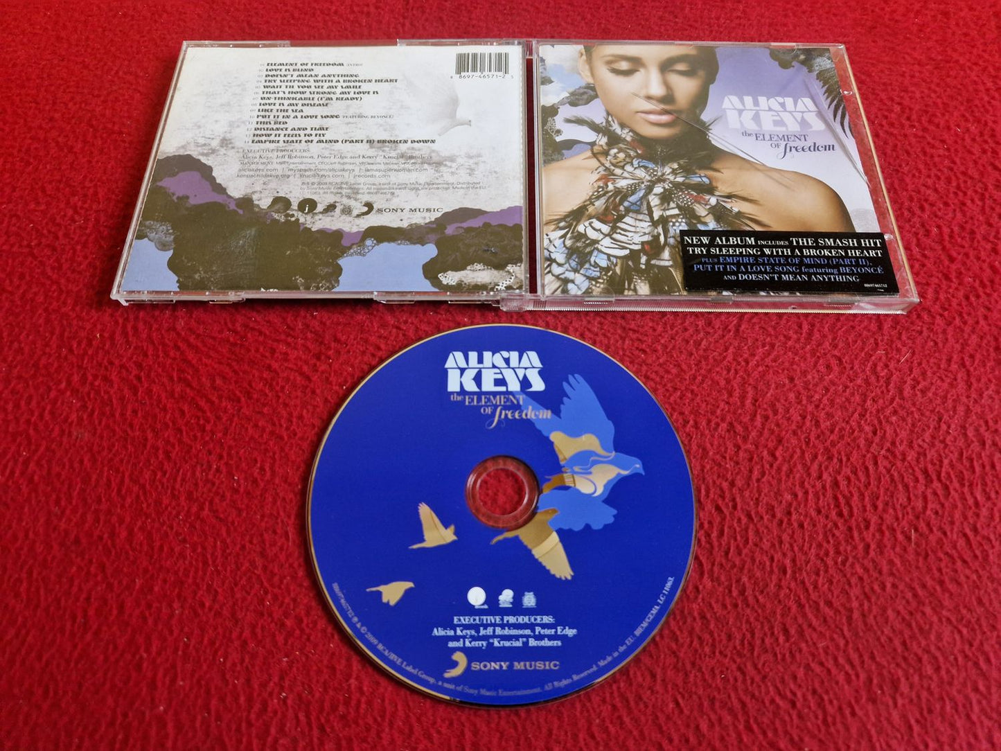 ALICIA KEYS THE ELEMENT OF FREEDOM CD