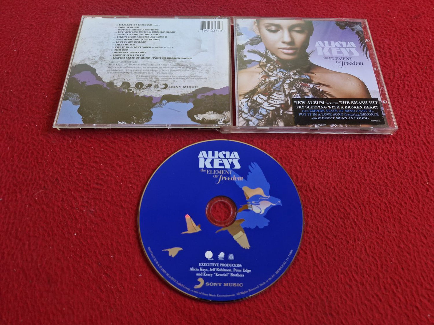ALICIA KEYS THE ELEMENT OF FREEDOM CD
