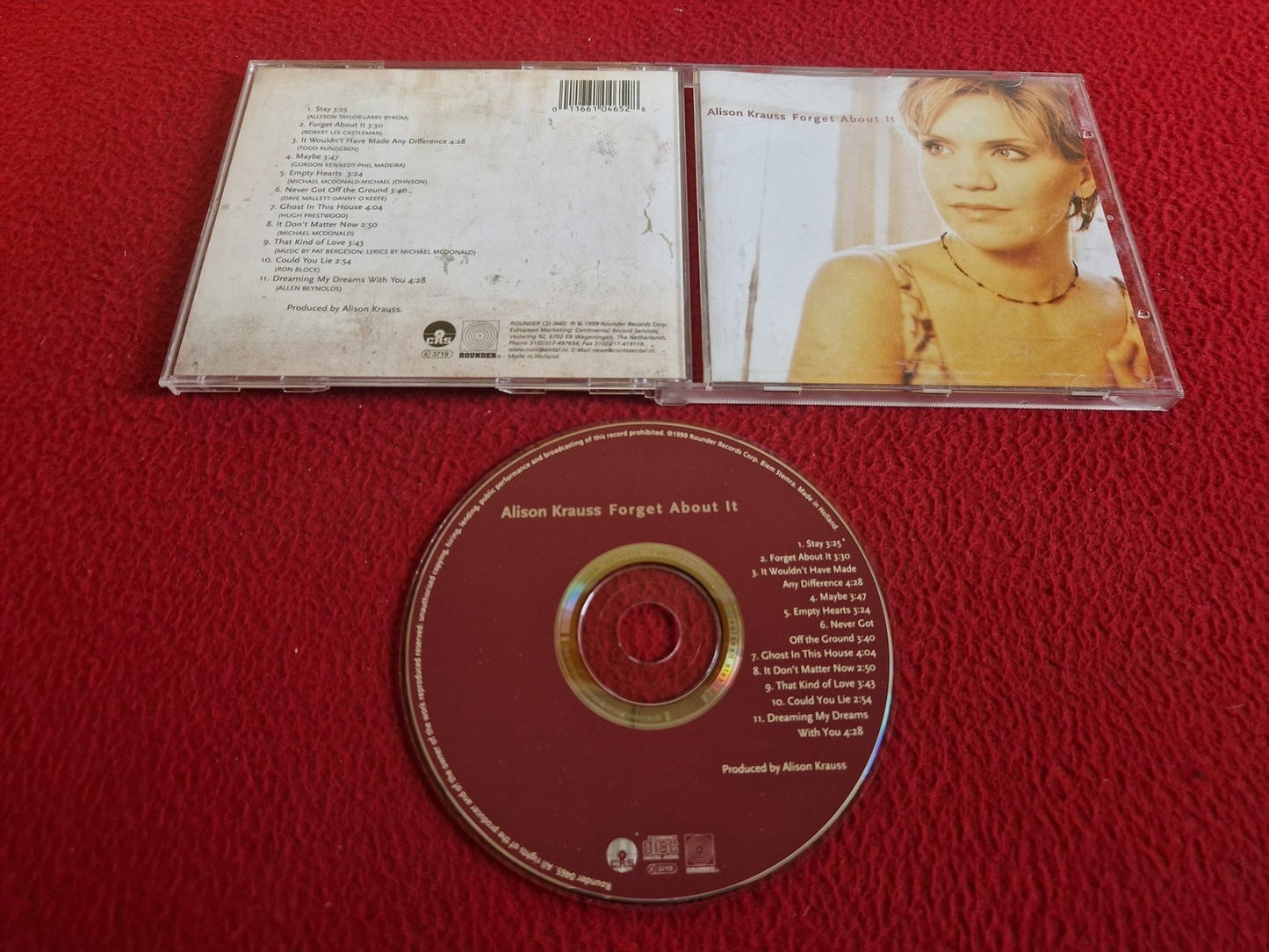 ALISON KRAUSS FORGET ABOUT IT CD