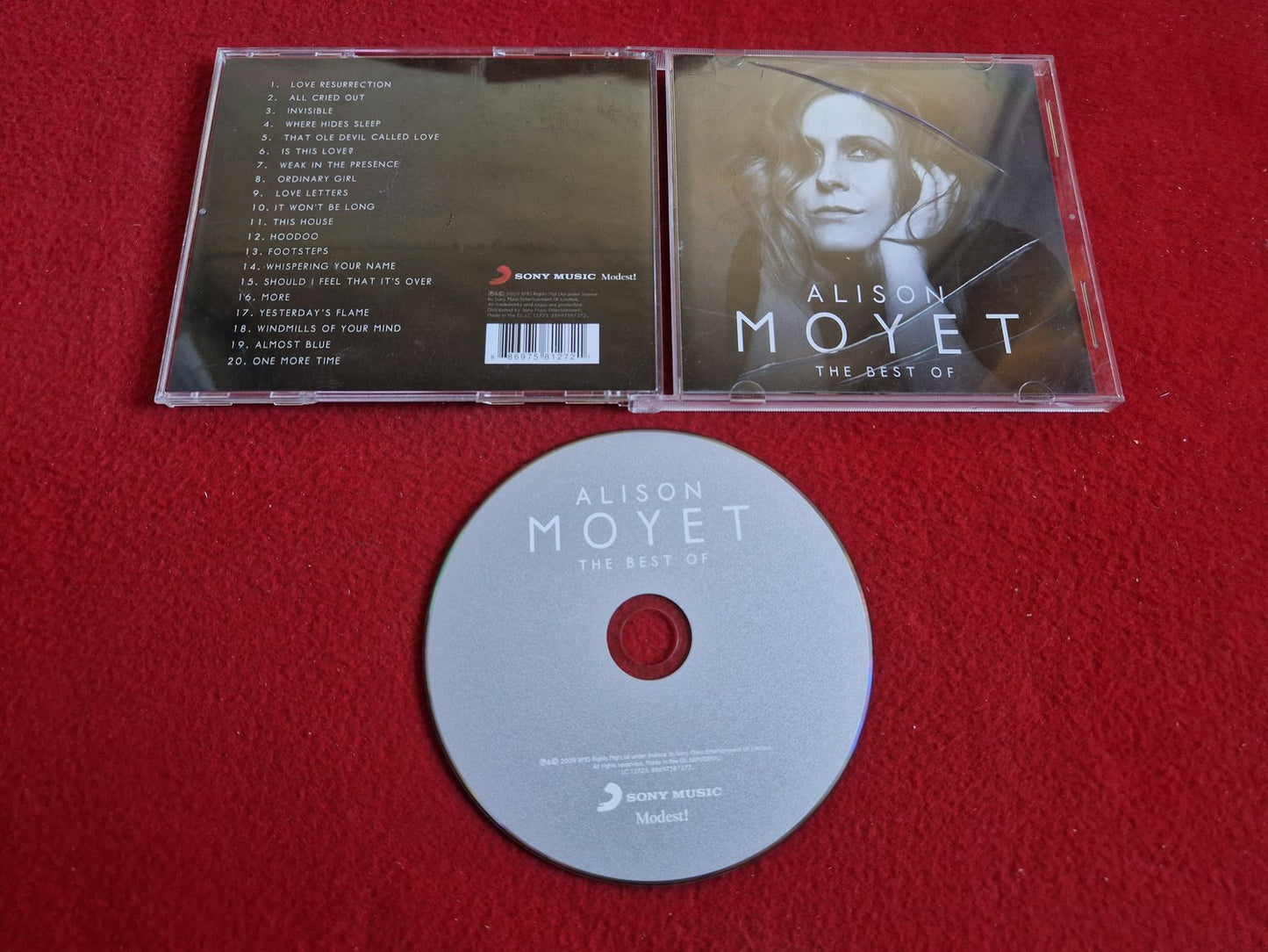 ALISON MOYET THE BEST OF till CD