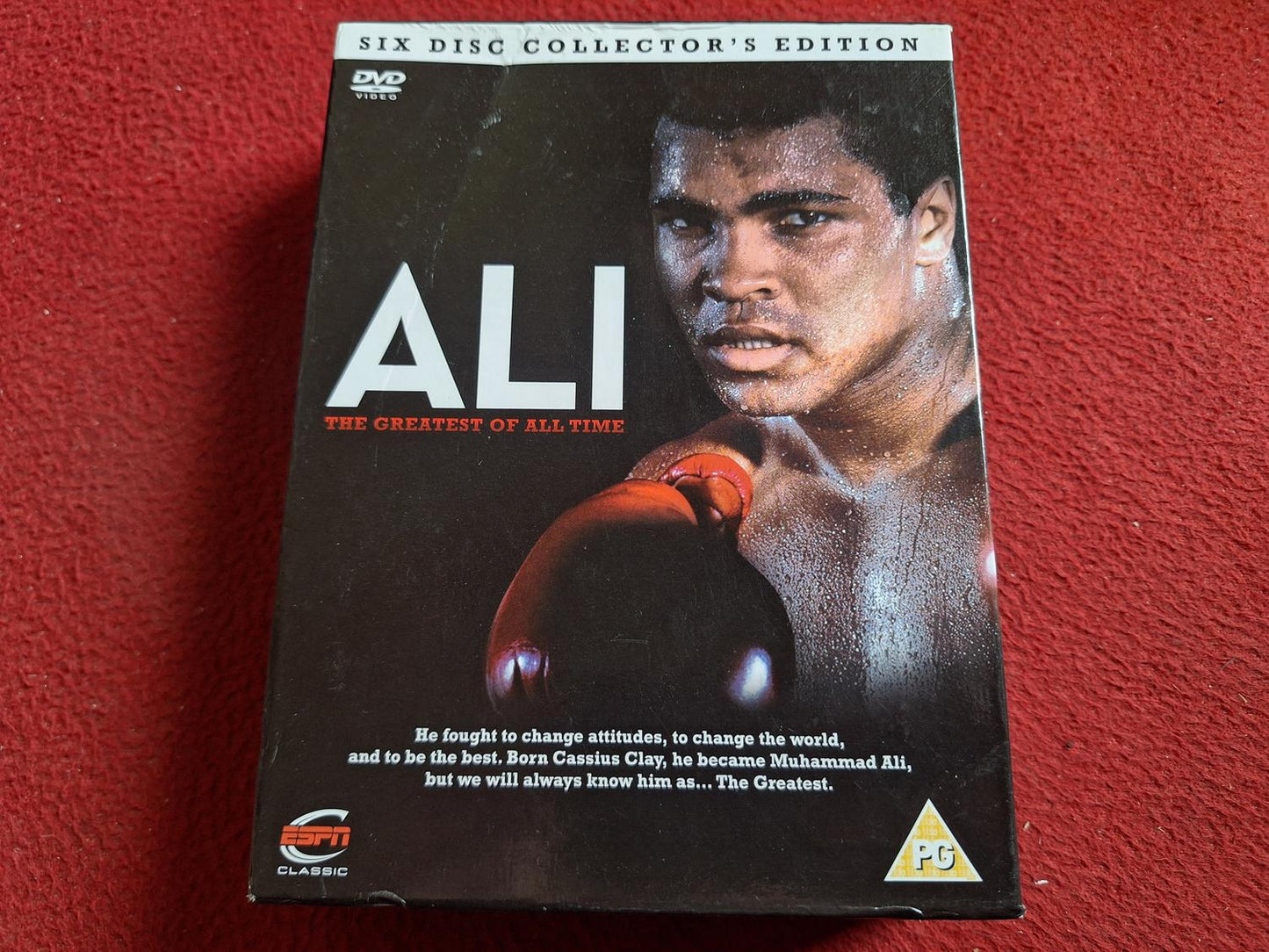 ALI THE GREATEST OF ALL TIME BOX DVD