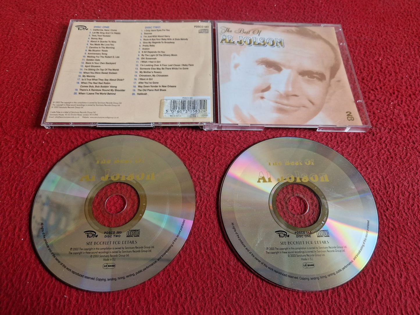 AL JOLSON THE BEST OF CD