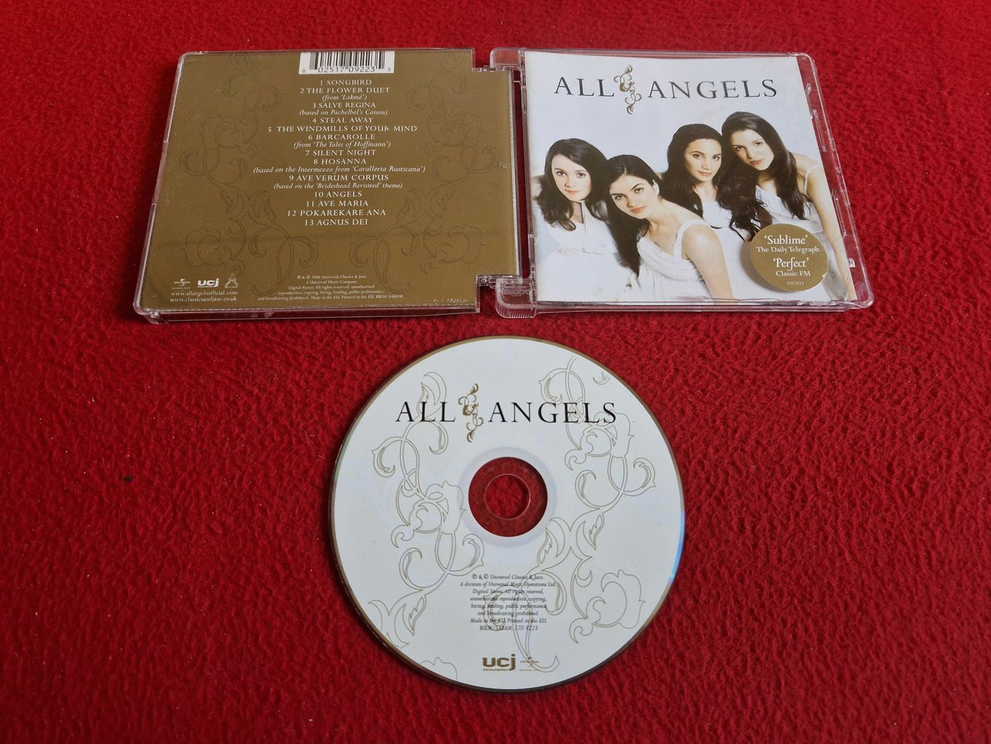 ALL ANGELS - ALL ANGELS CD