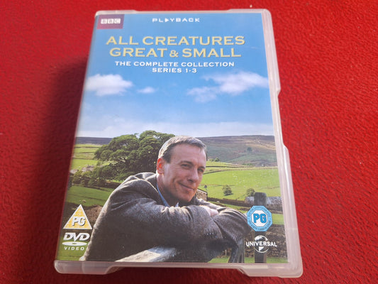 ALL CREATURES GREAT AND SMALL SERIES 1 - 3 BOX DVD