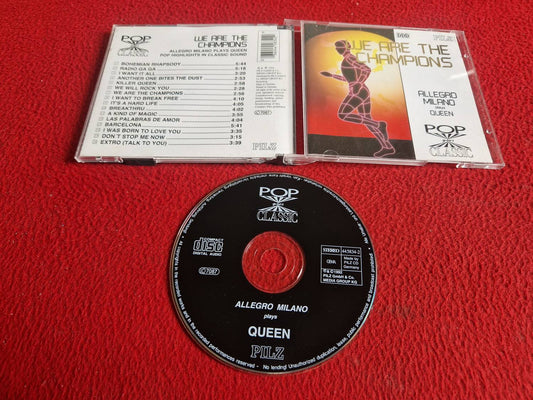 ALLEGRO MILANO PLAYS QUEEN WE ARE THE CHAMPIONS CD