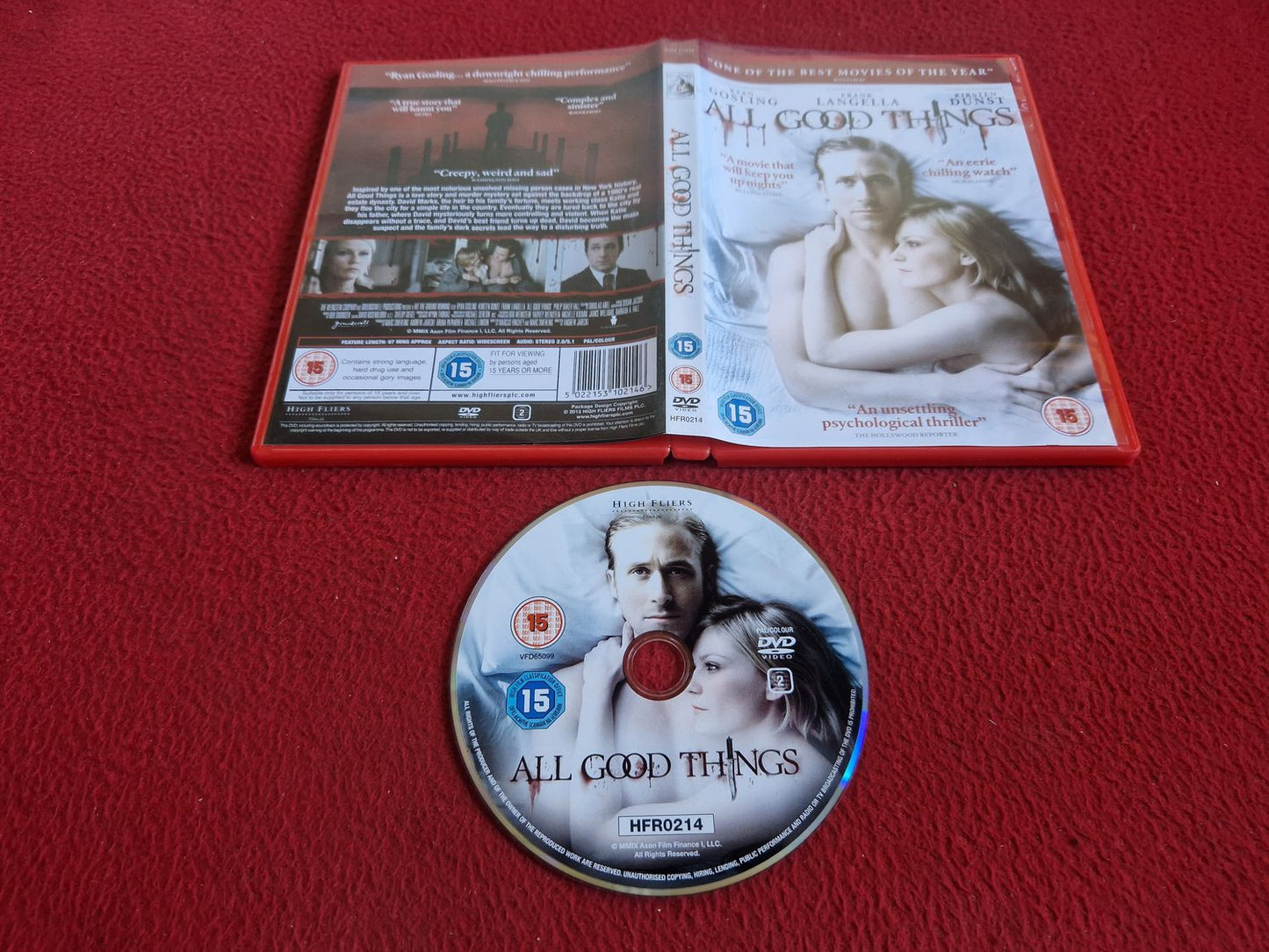 ALL GOOD THINGS DVD