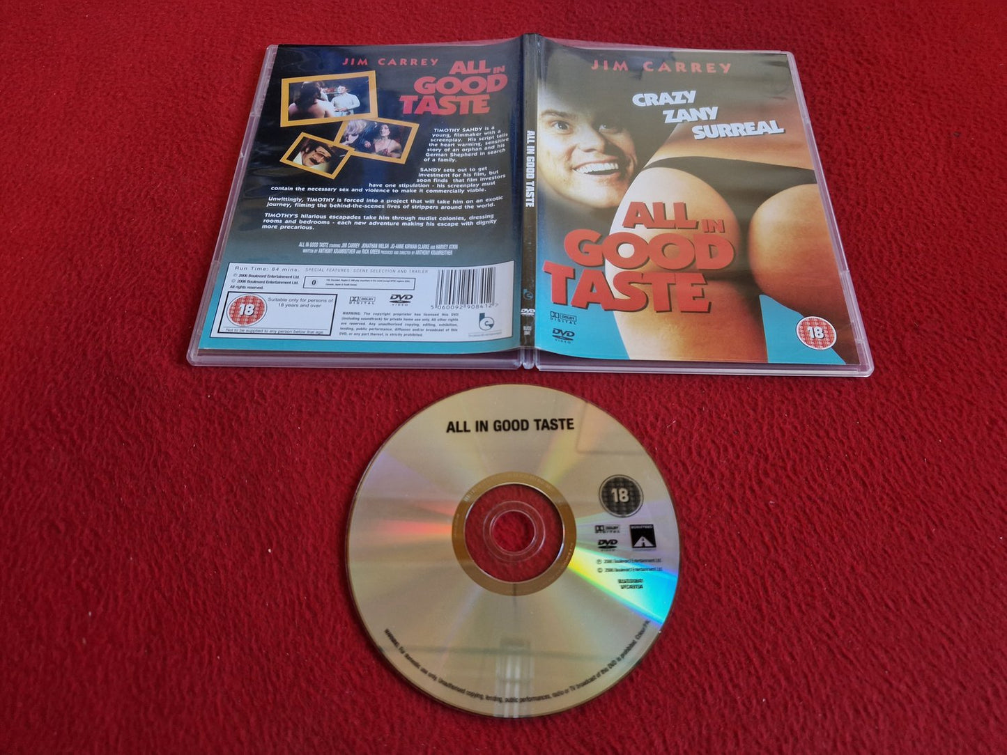 ALL IN GOOD TASTE DVD