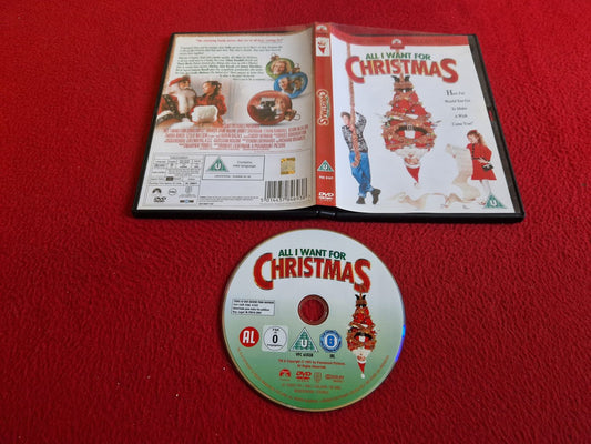 ALL I WANT FOR CHRISTMAS DVD