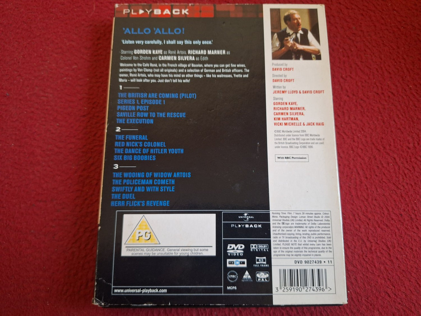 'ALLO 'ALLO! BOX DVD