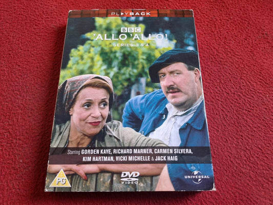 'ALLO 'ALLO SERIES 3 & 4 BOX DVD