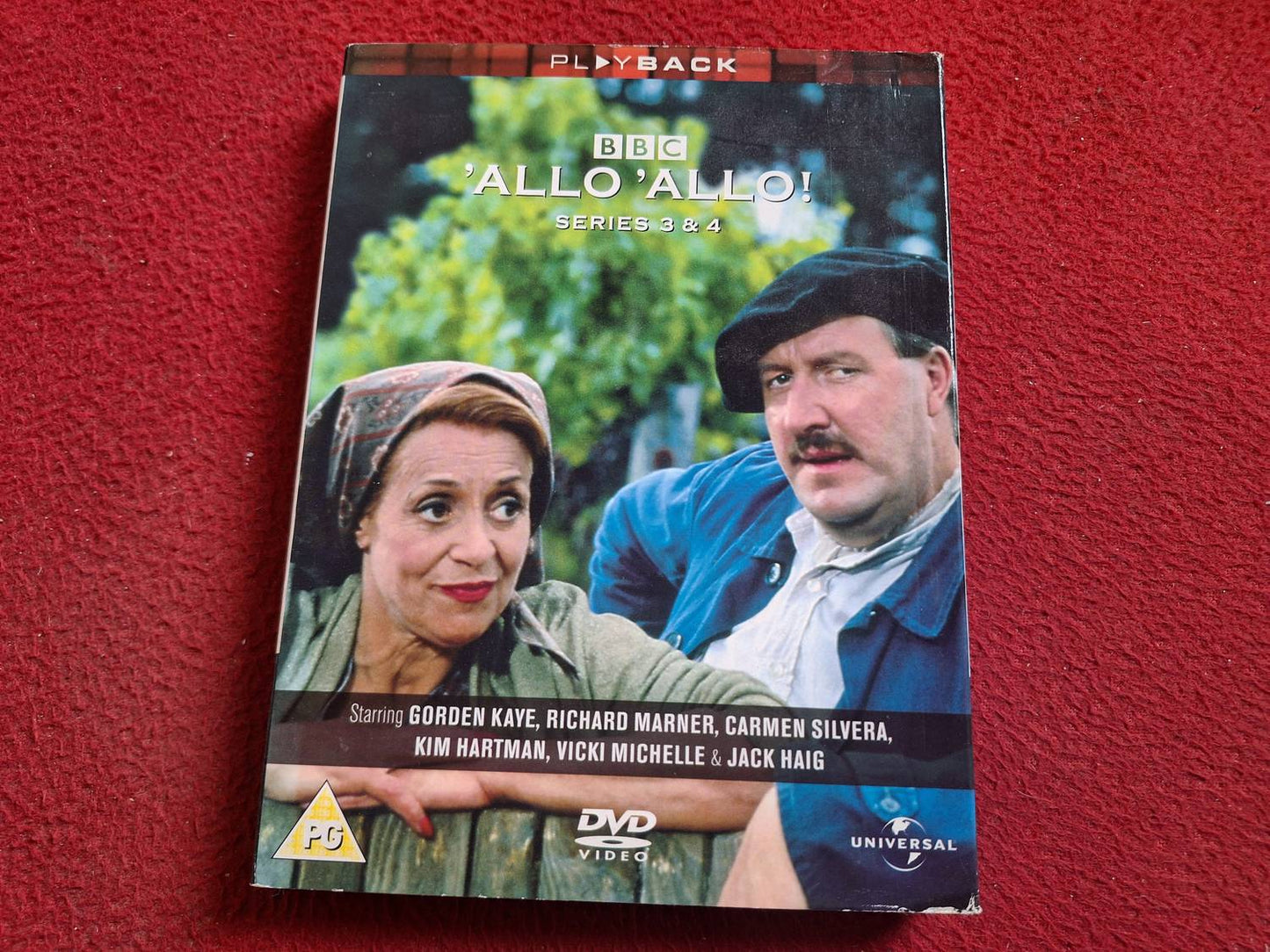 'ALLO 'ALLO SERIES 3 & 4 BOX DVD