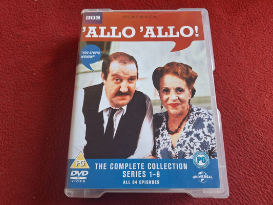 'ALLO 'ALLO! THE COMPLETE COLLECTION SERIES 1 - 9 BOX DVD