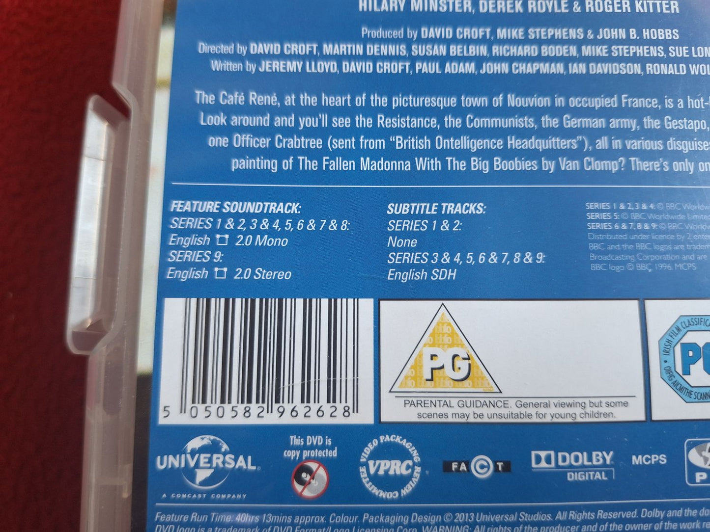'ALLO 'ALLO! THE COMPLETE COLLECTION SERIES 1 - 9 BOX DVD