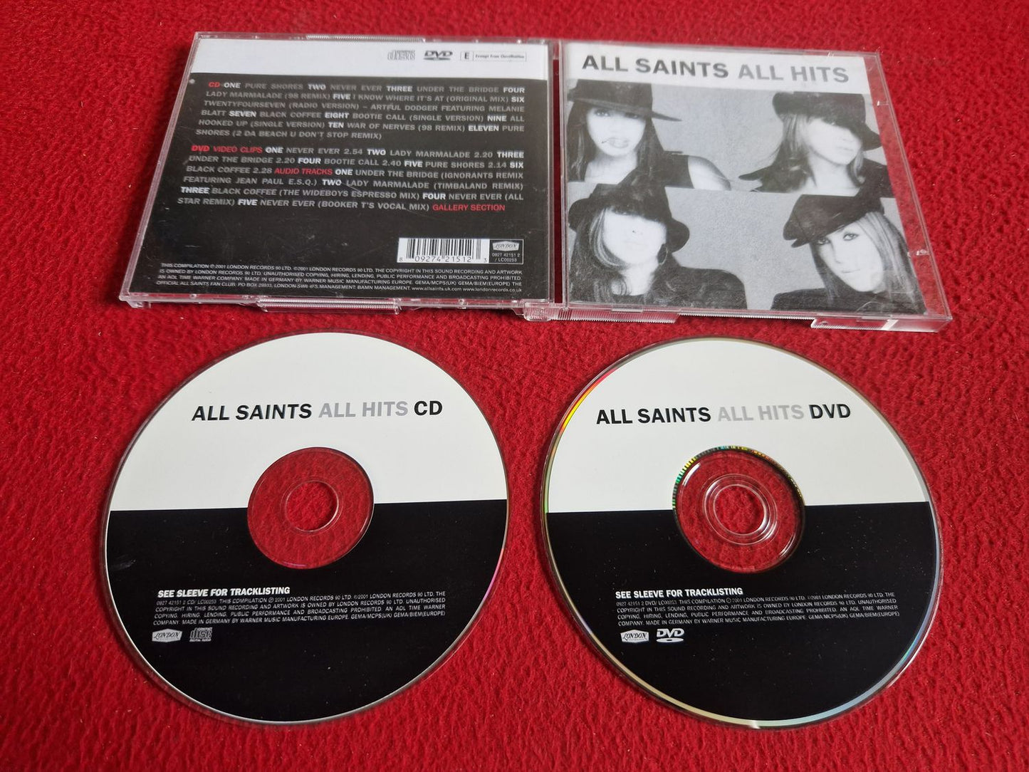 ALL SAINTS ALL HITS CD