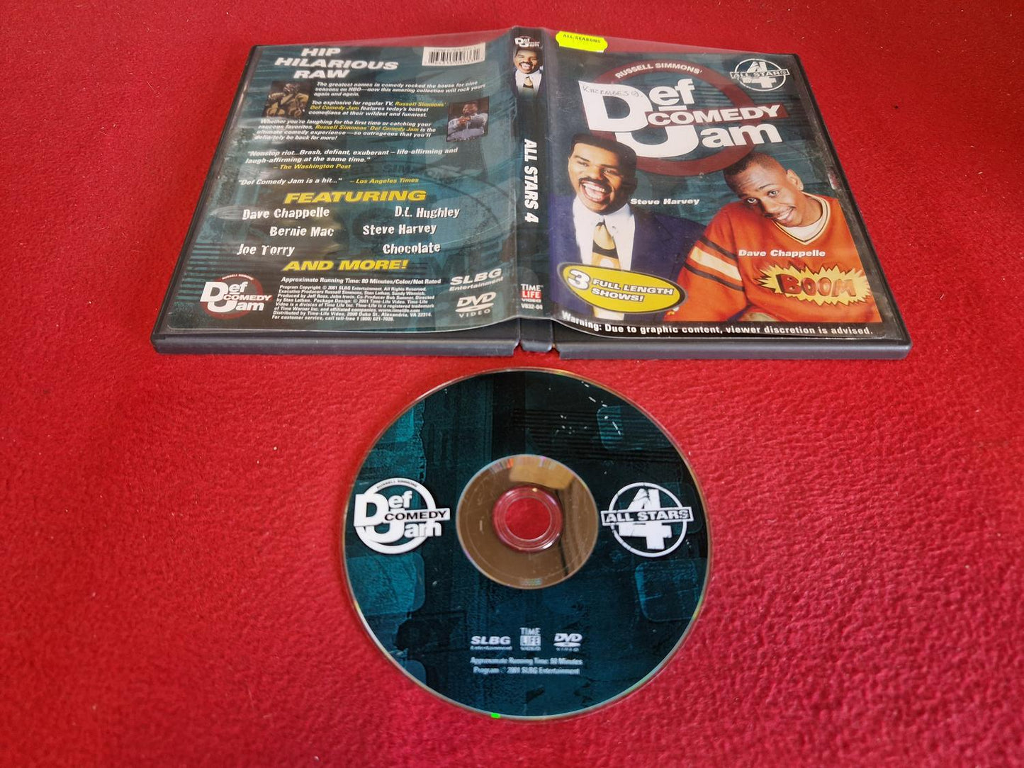 ALL STARS 4 [ DEF COMEDY JAM ] till DVD