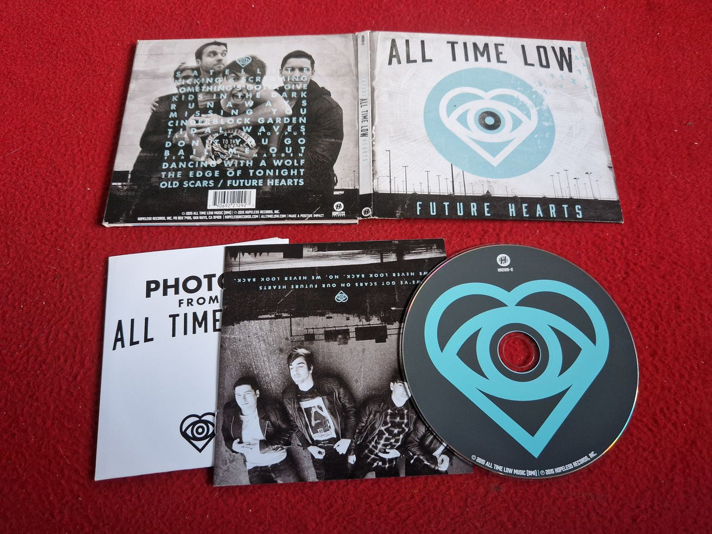 ALL TIME LOW FUTURE HEARTS CD