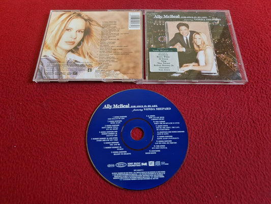 ALLY MCBEAL FOR ONCE IN MY LIFE FEATURING VONDA SHEPARD CD