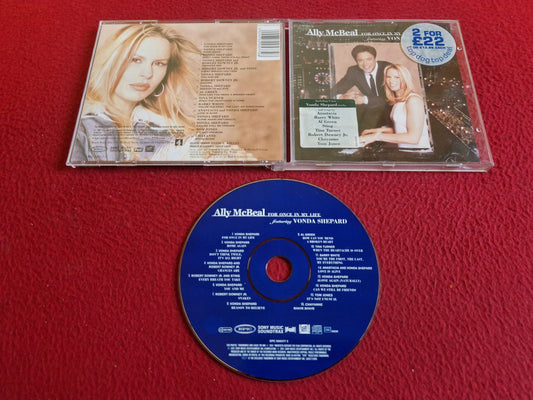 ALLY MCBEAL FOR ONCE IN MY LIFE FEATURING VONDA SHEPARD CD