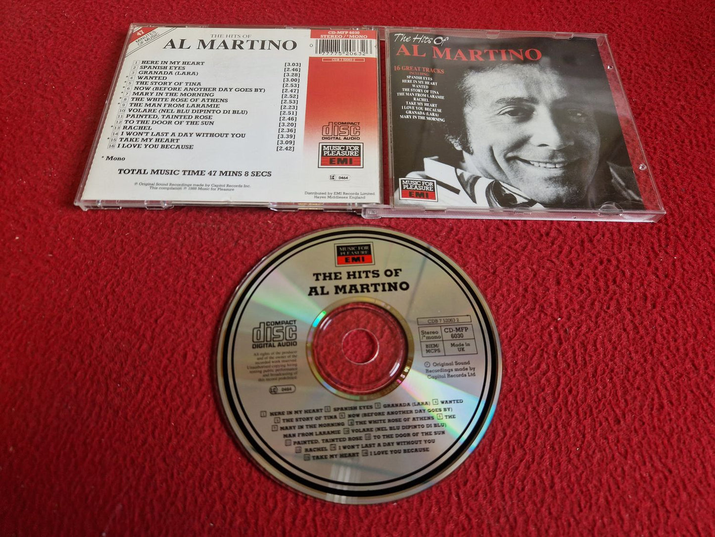 AL MARTINO THE  HITS OF CD