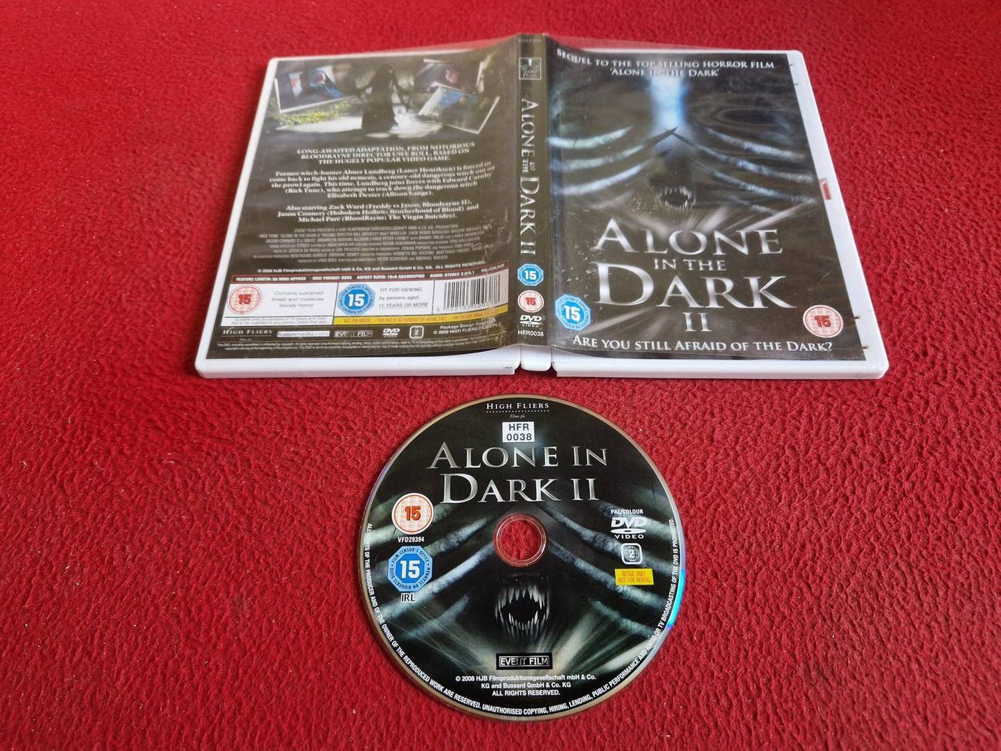 ALONE IN THE DARK II DVD