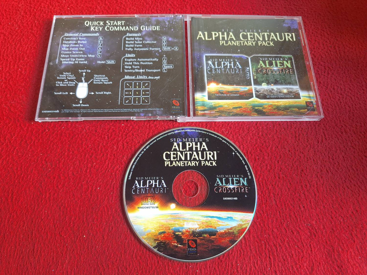 ALPHA CENTAURI / ALIEN CROSSFIRE till PC