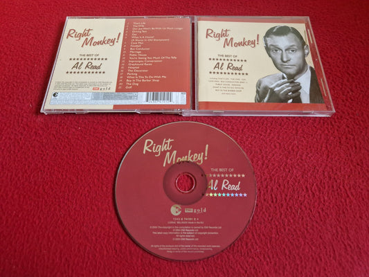 AL READ – RIGHT MONKEY! (THE BEST OF AL READ) CD