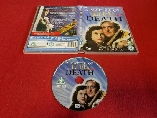 A MATTER OF LIFE AND DEATH till DVD