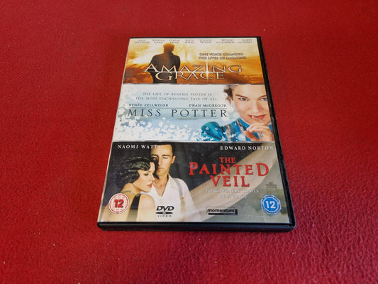 AMAZING GRACE / MISS POTTER / THE PAINTED VEIL BOX till DVD