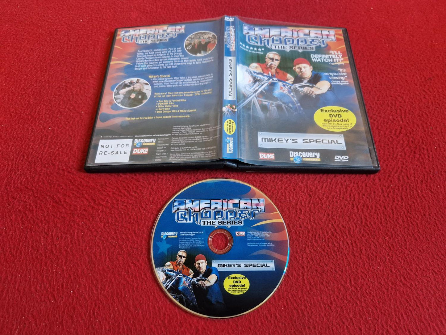 AMERICAN CHOPPER THE SERIES MIKEY'S SPECIAL DVD