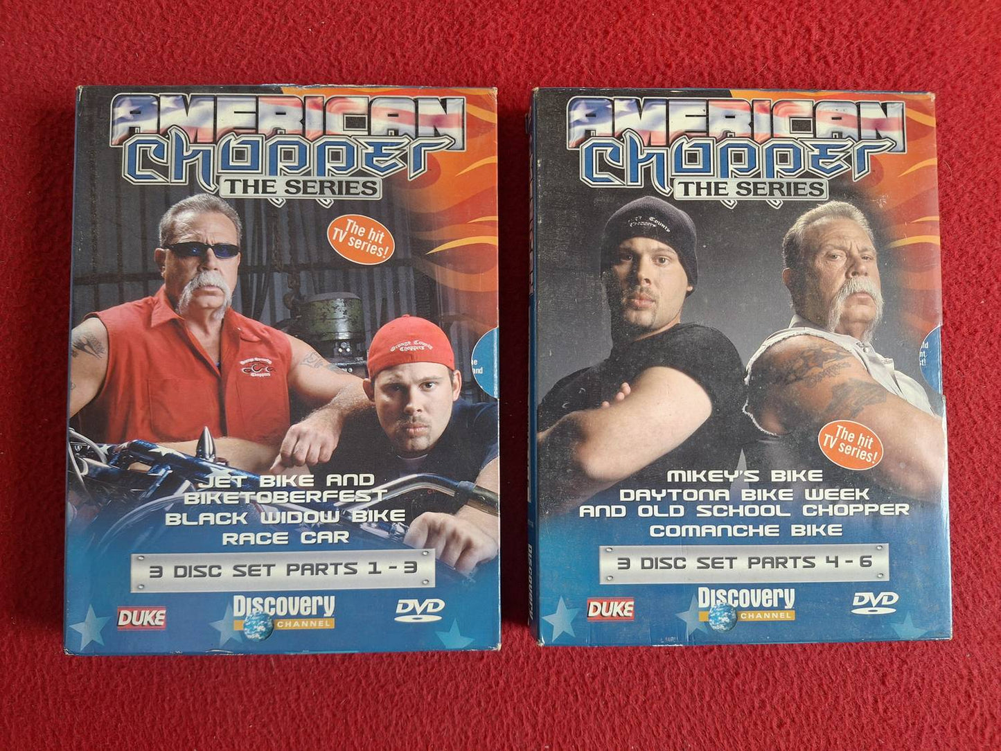 AMERICAN CHOPPER THE SERIES PARTS 1 - 6 BOX DVD