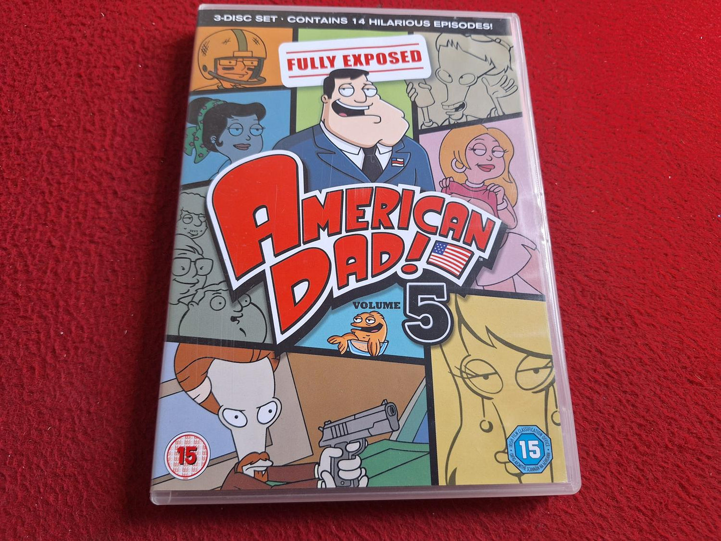 AMERICAN DAD VOLUME 5 BOX DVD