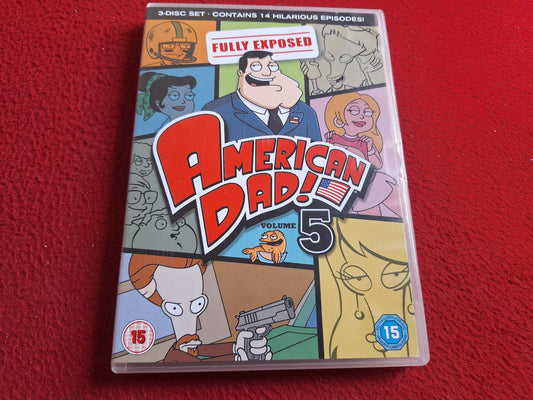 AMERICAN DAD VOLUME 5 BOX DVD