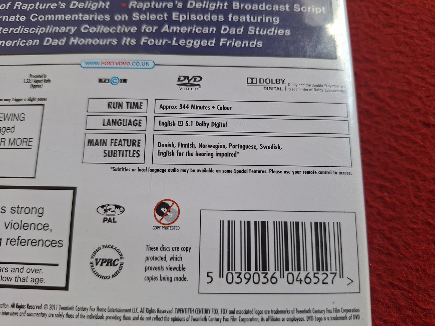 AMERICAN DAD VOLUME 6 BOX DVD