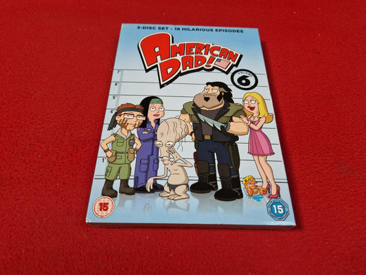 AMERICAN DAD VOLUME 6 BOX till DVD