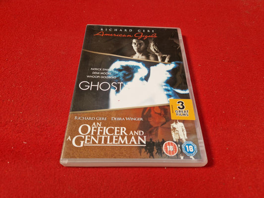AMERICAN GIGOLO / GHOST / AN OFFICER AND A GENTLEMAN BOX till DVD