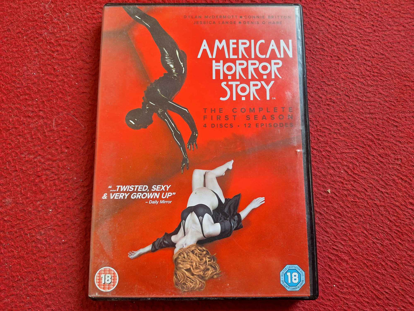 AMERICAN HORROR STORY SEASON 1 [ ENGELSK TEXT ] BOX DVD