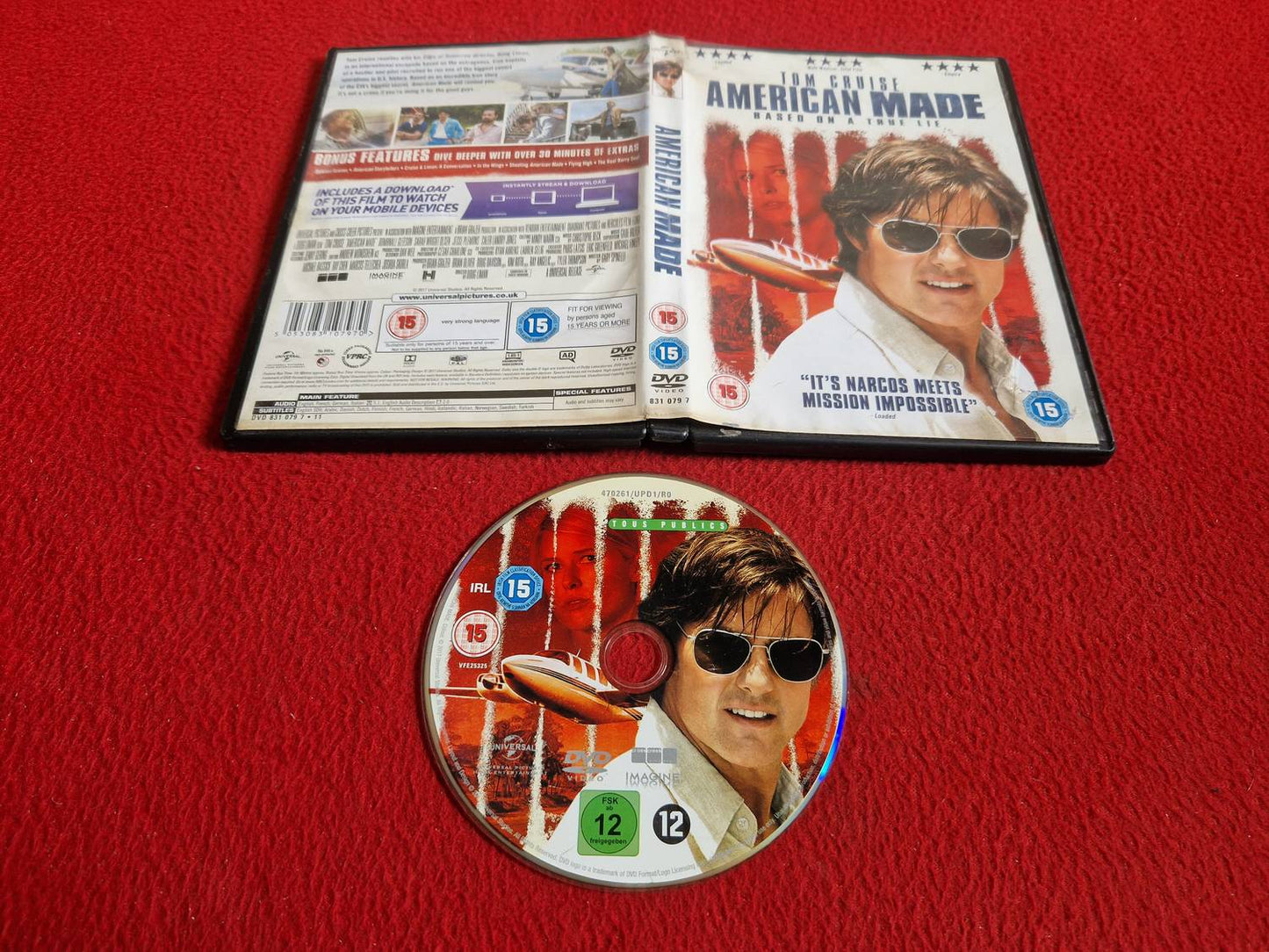 AMERICAN MADE [ SVENSK TEXT ] DVD