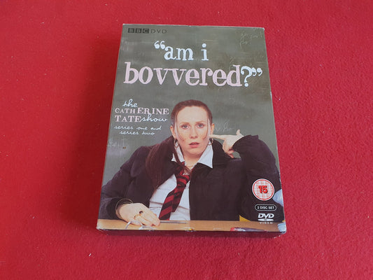 AM I BOVVERED - THE CATHERINE TATE SHOW SERIES 1 & 2 BOX till DVD