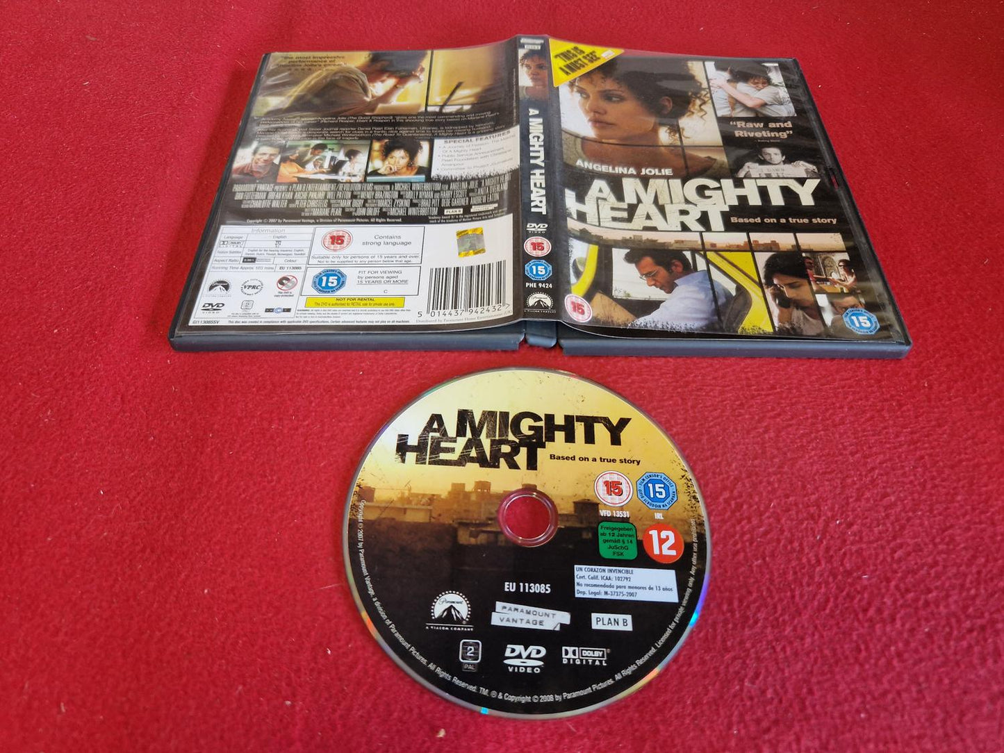 A MIGHTY HEART till DVD
