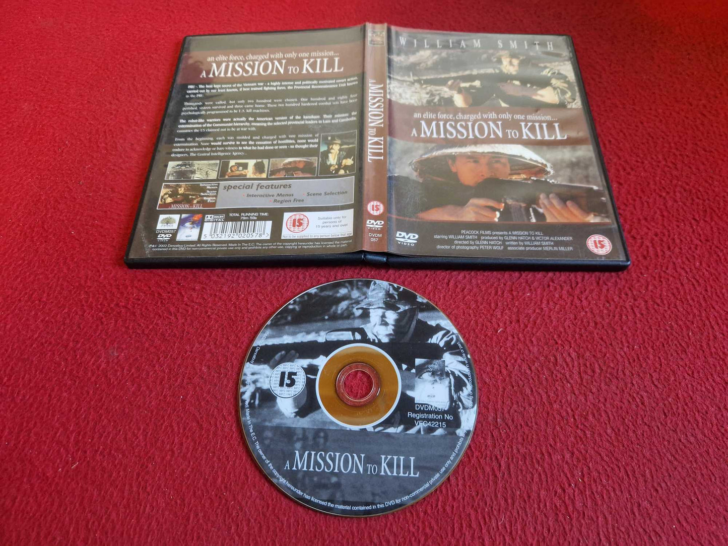 A MISSION TO KILL DVD