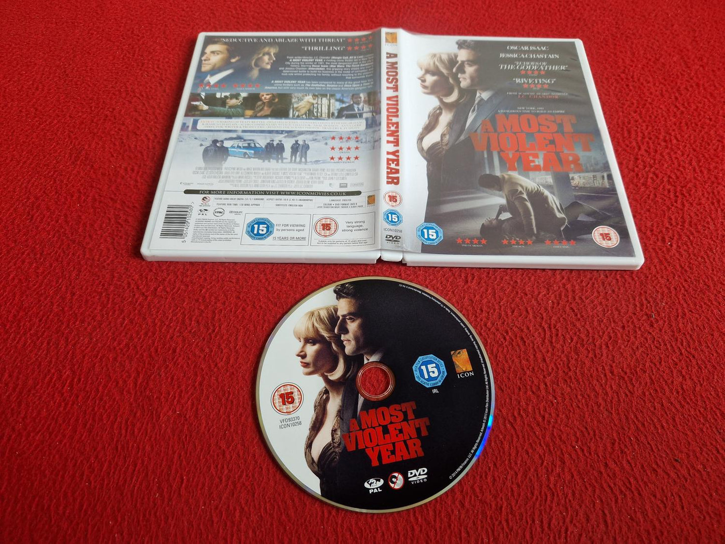 A MOST VIOLENT YEAR DVD