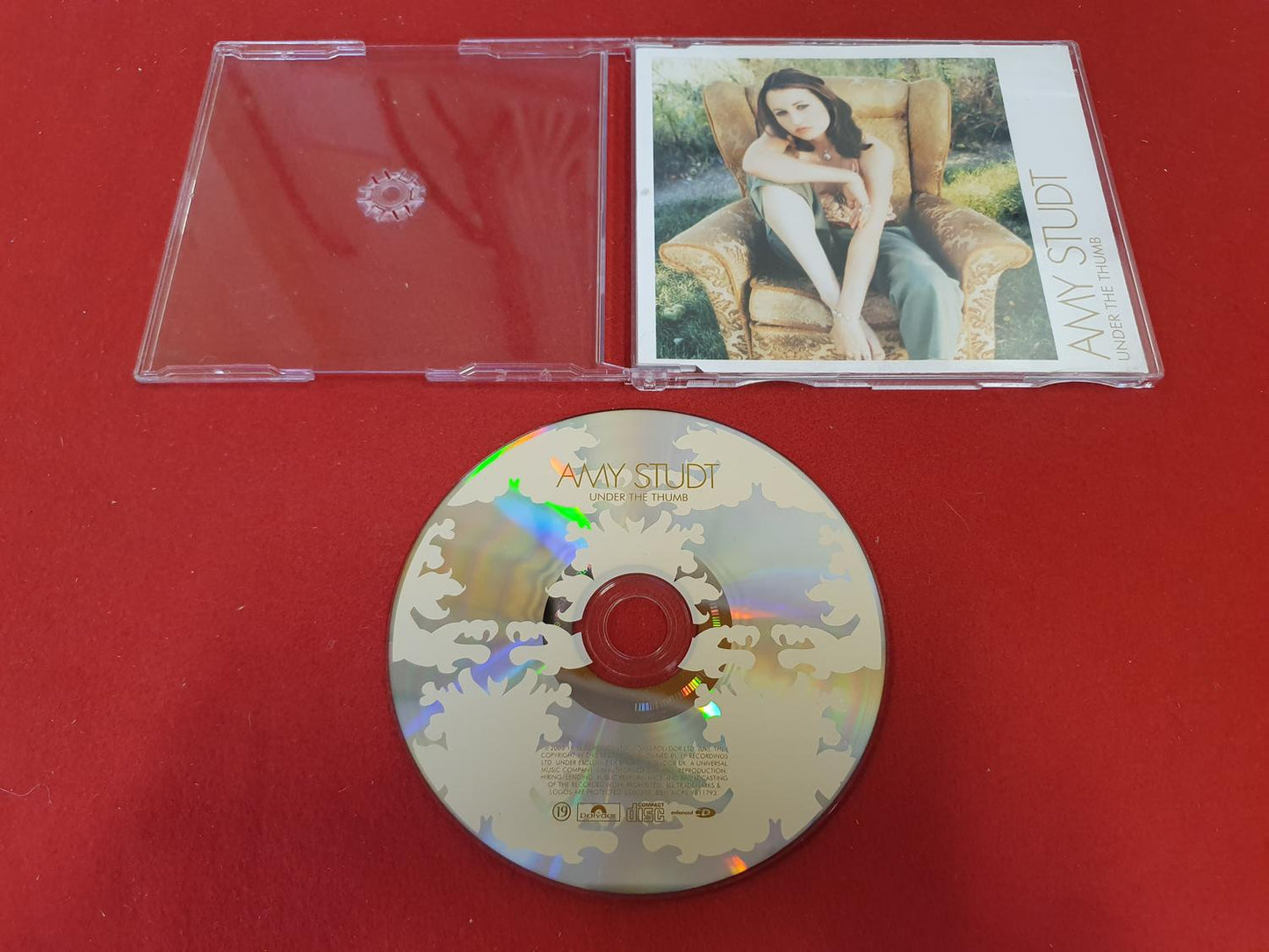 AMY STUDT UNDER THE THUMB SINGEL till CD